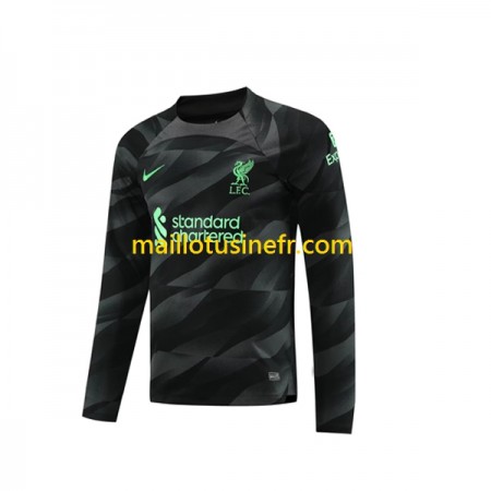 Maillot de Foot Liverpool Extérieur Gardien 2023-24 Manches Longues